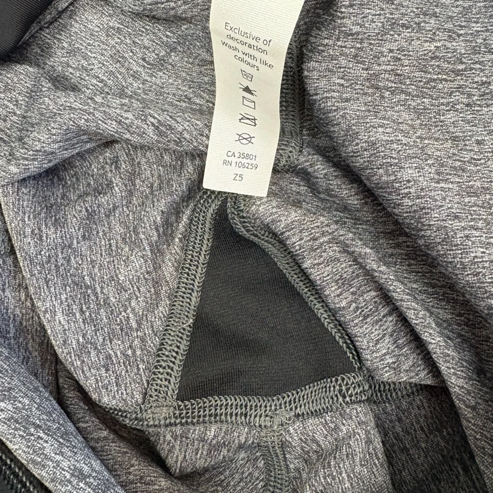 Lululemon Pace Rival Crop Leggings
Size 8 Heathered Grey in EUC athleisure - Picture 4 of 15
